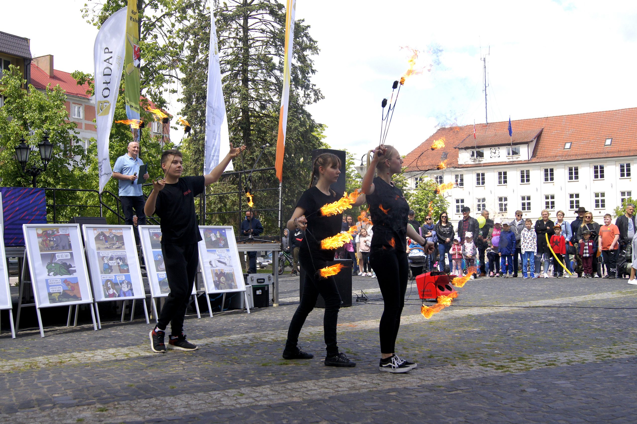 Dzień Dziecka w Parku Miejskim w Gołdapi