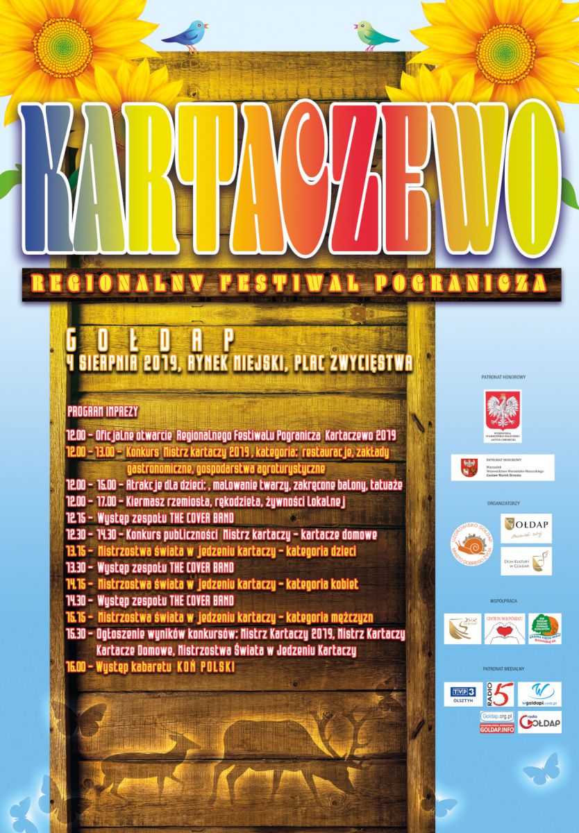 Plakat -Kartaczewo 2019