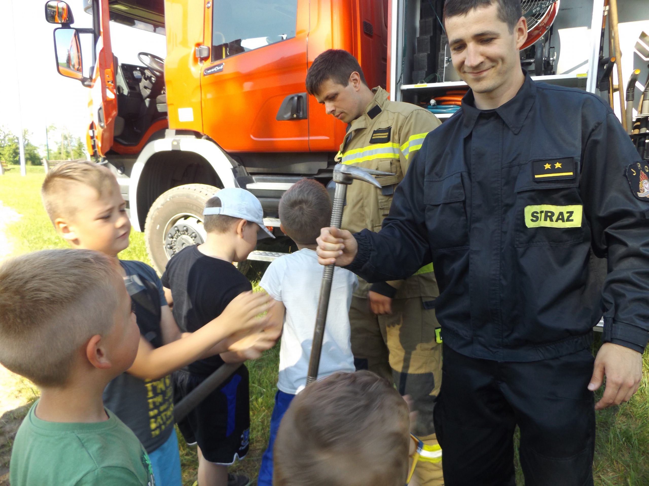 Spotkania z psychologiem oraz pracownikami Komendy Powiatowej Państwowej Straży Pożarnej w Gołdapi
