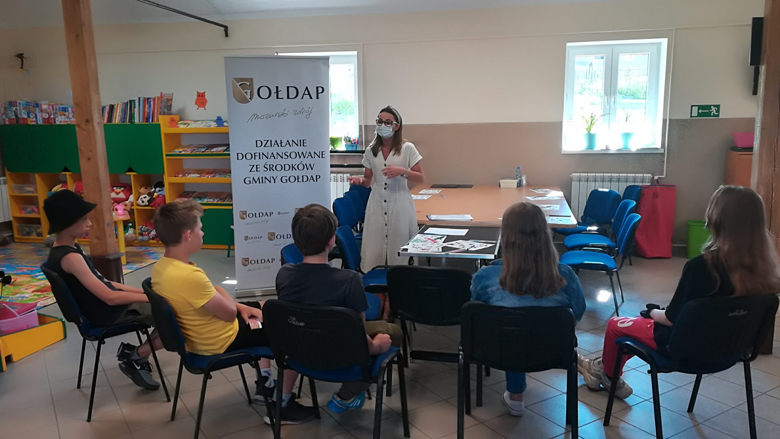 Spotkania z psychologiem oraz pracownikami Komendy Powiatowej Państwowej Straży Pożarnej w Gołdapi